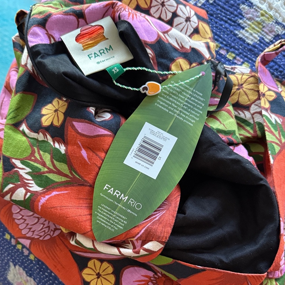 FARM Rio Colorful Floral Maxi Dress - Picture 5 of 5